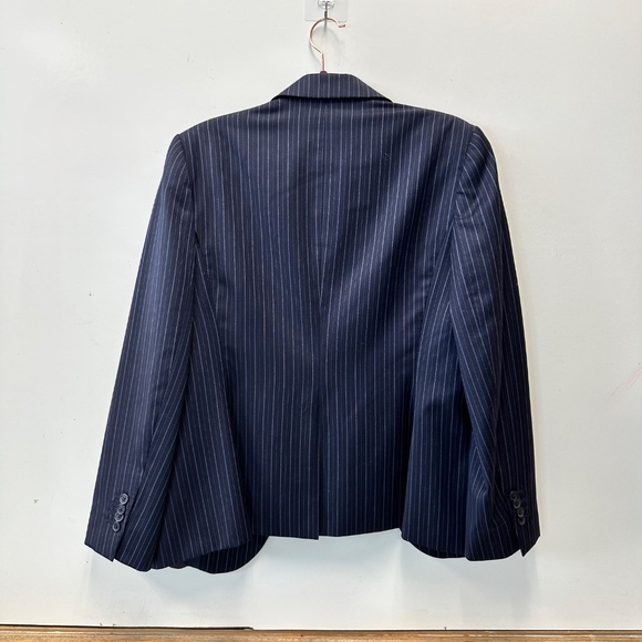 Brooks Brothers 346 Women's Pinstripe Lined Wool SUIT Caroline Fit Size 14 / 16 - Picture 9 of 16